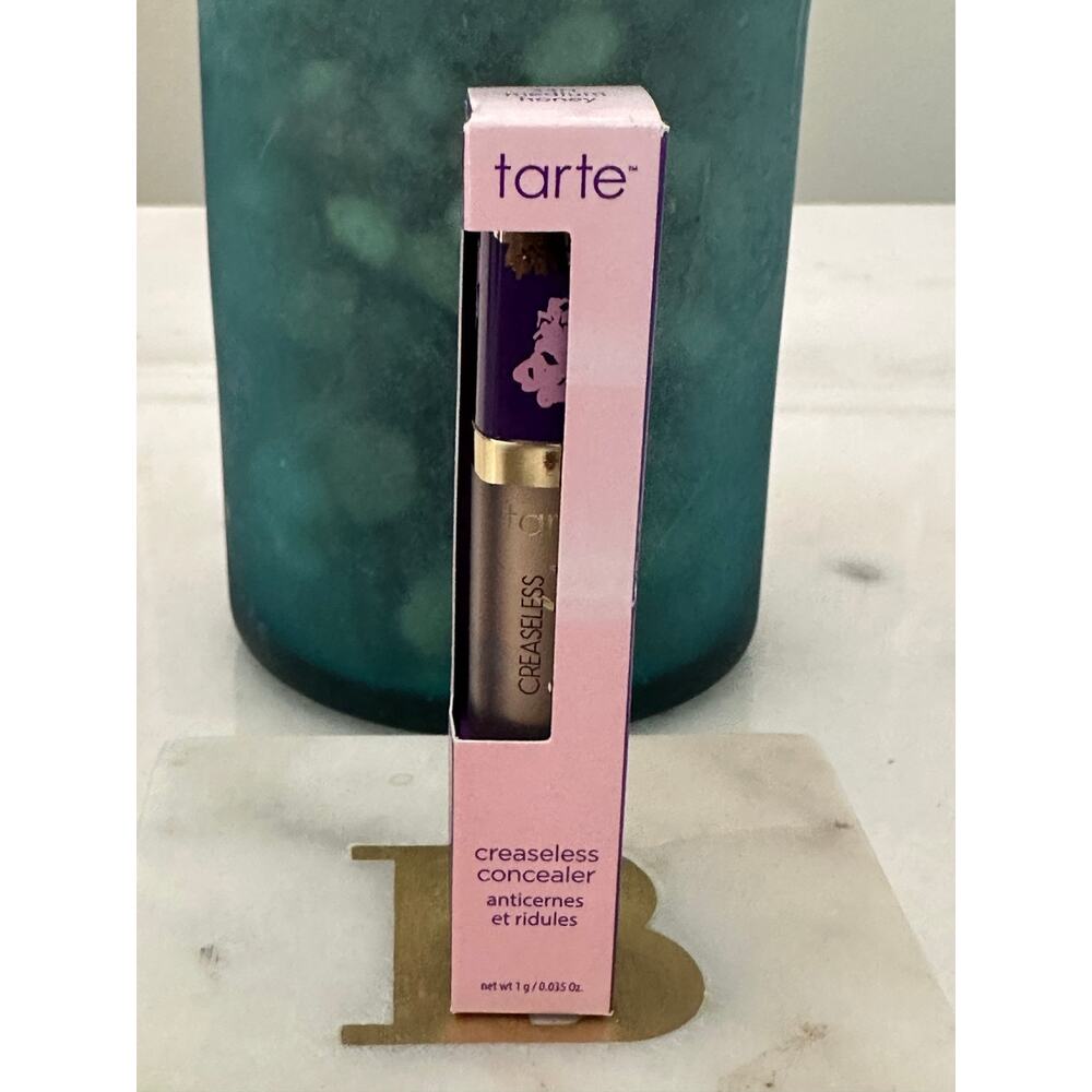 Tarte Maracuja‎ Creaseless Concealer 34H Medium Honey Travel Size New Box Cover